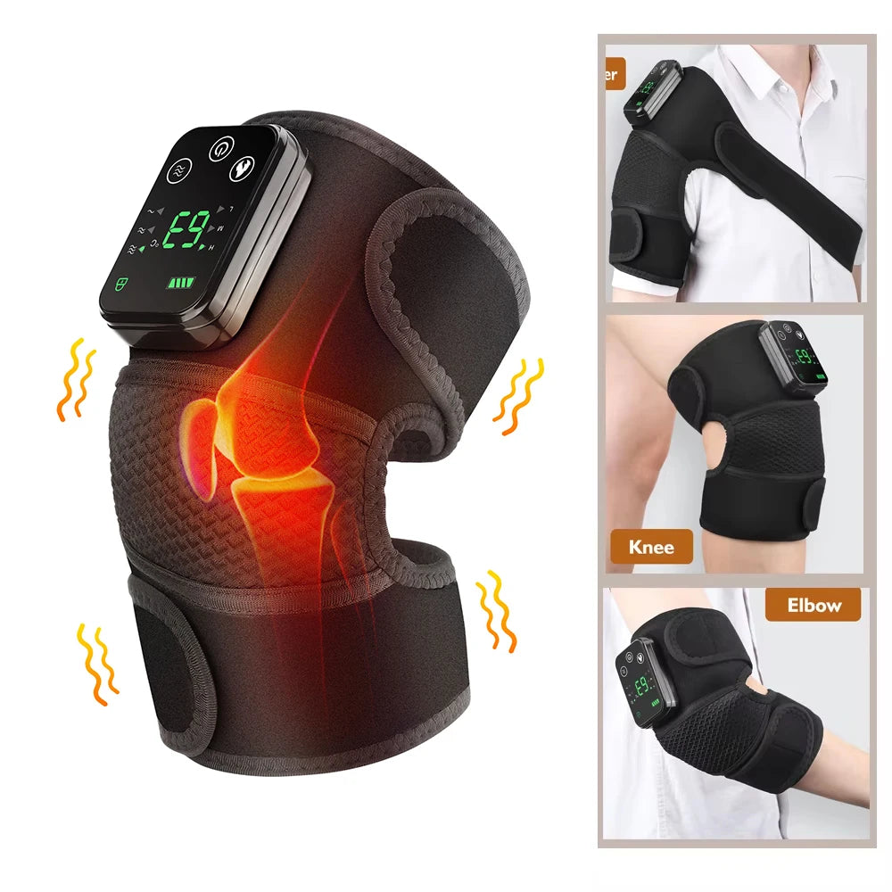 Heated Vibration Shoulder Massager Brace — Frozen Shoulder Therapy — view 8 of braces & support