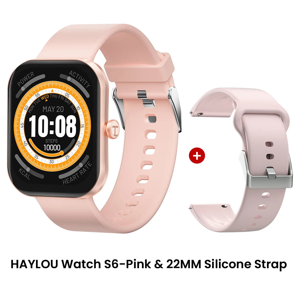 HAYLOU Watch S6 Smart Watch — 2.01in HD Bluetooth Voice Calling IP68 Smartwatch — view 15 of smart watches