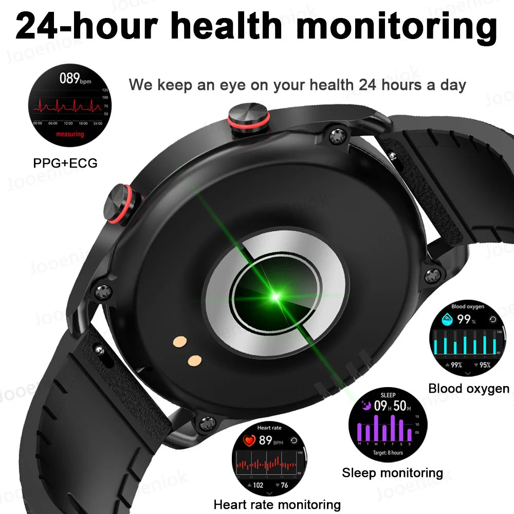 2026 Classic Smart Watch — ECG + PPG Heart Rate Bluetooth Call GPS Smartwatch for Men & Women — view 2 of smart watches