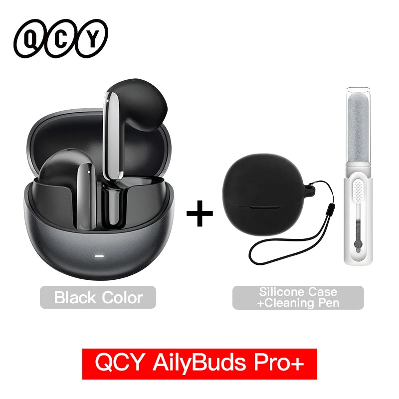 QCY HT10 AilyBuds Pro+ ANC Wireless Earbuds — Hi-Res LDAC Bluetooth 5.4 In-Ear Headphones