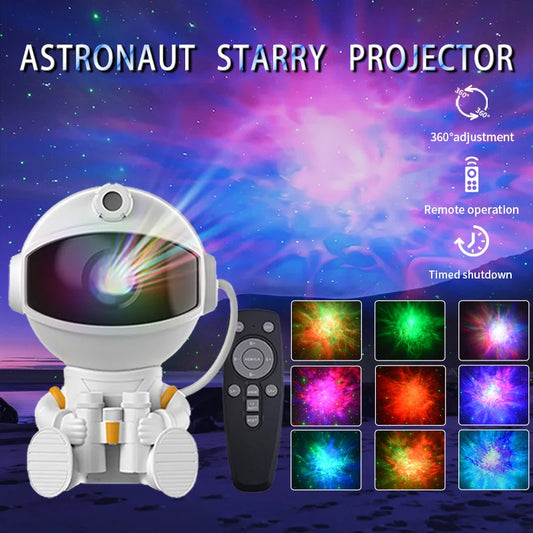 Astronaut Galaxy Projector — Starry Sky LED Nebula Night Lamp for Bedroom & Kids — view 1 of led &amp; smart lighting