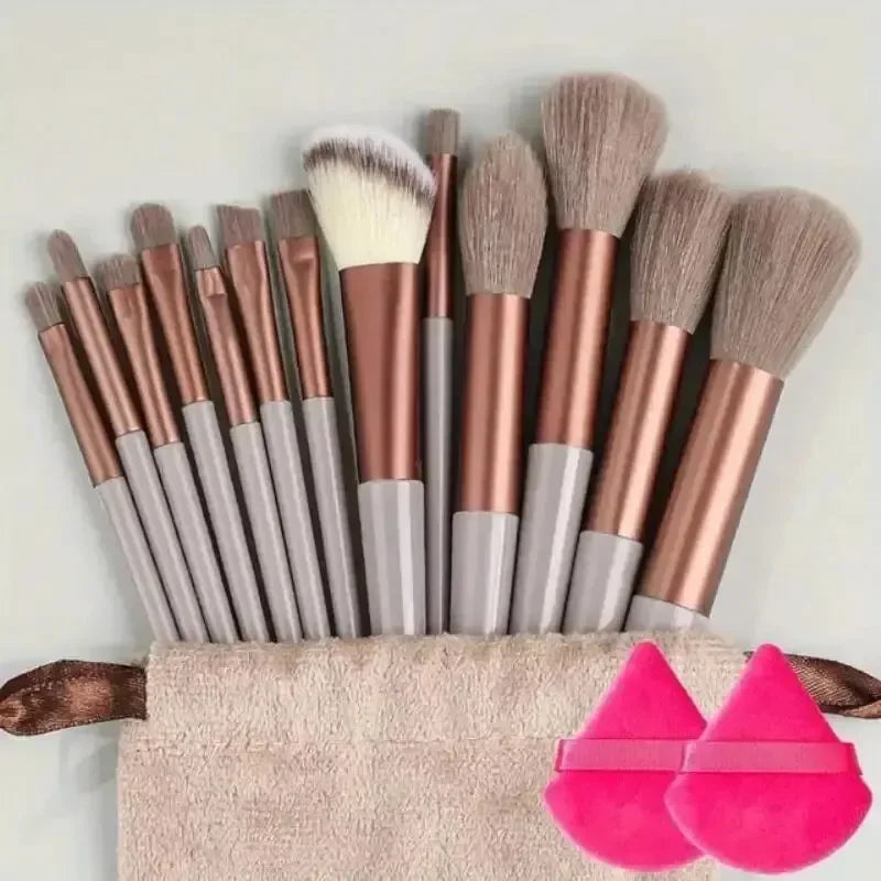 Professional Makeup Brush Set — Soft Fluffy Cosmetic Brushes for Foundation, Powder &amp; Blush — view 16 of makeup