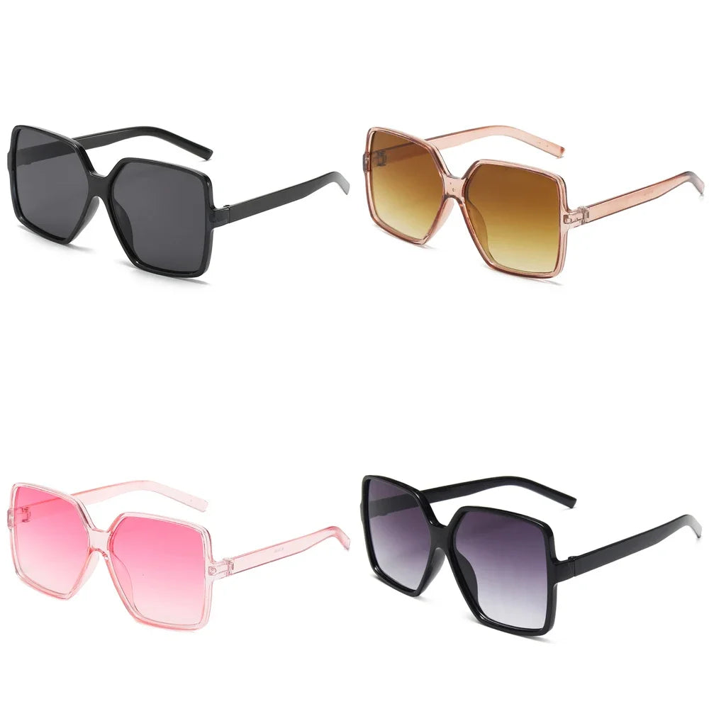 Square Big-Frame Sunglasses Vintage — New It-Girl Designer Retro Women Men Brand UV Shades — view 11 of sunglasses