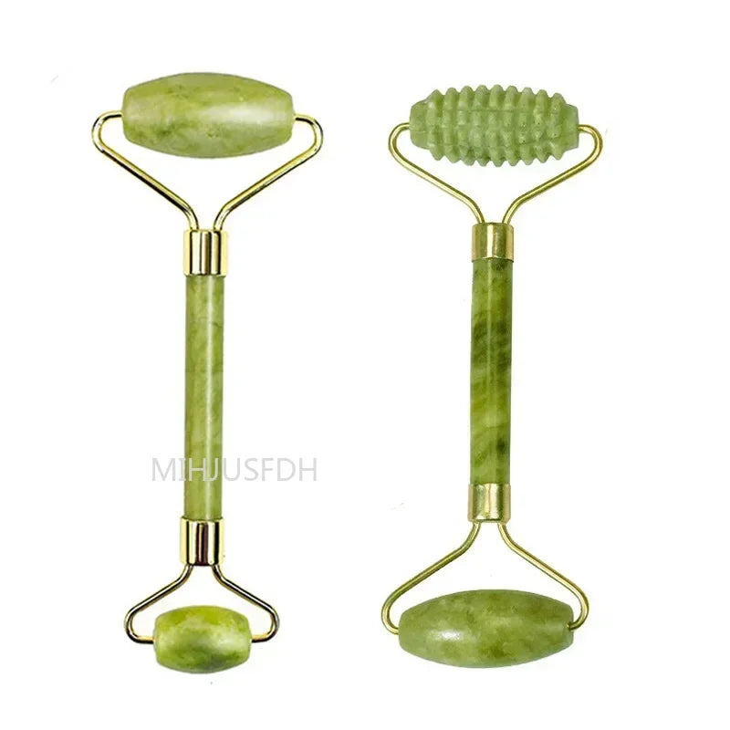 Natural Jade Roller — Facial & Body Massage Roller for Your Skincare Routine — view 14 of personal care