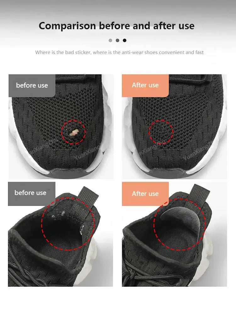 Sneaker Repair Patches — Vamp & Heel Adhesive Shoe Restore Kit — view 4 of shoe accessories