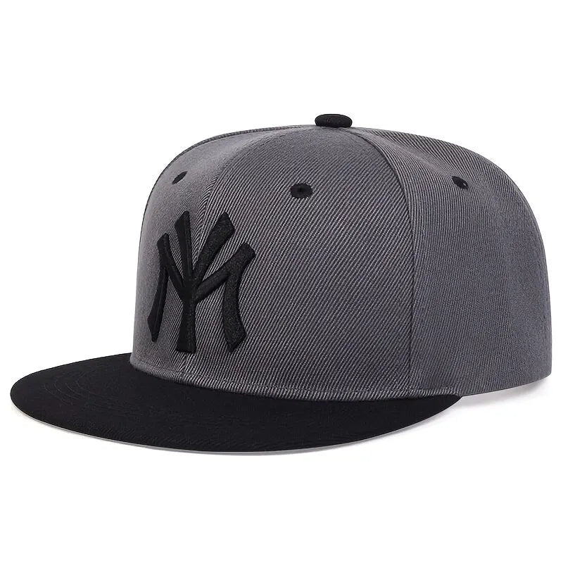 Hip-Hop Baseball Cap Letter Embroidery — Streetwear Trucker Casual Sunscreen Adjustable Hat — view 10 of hats & caps