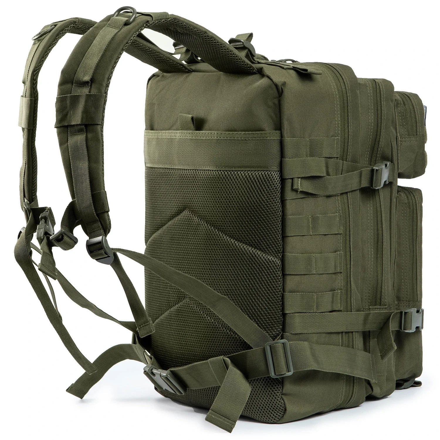 45L Tactical Military-Style Backpack — MOLLE Webbing for EDC & 3-Day Use — view 2 of outdoor sports