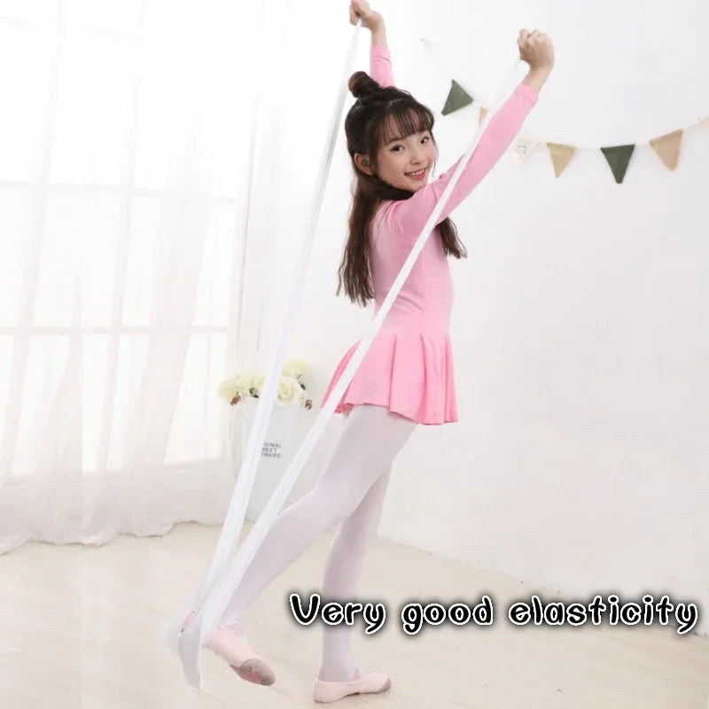 Kids Girls Candy-Color Tights - Spring Summer Ballet Dance Pantyhose — view 5 of baby bottoms