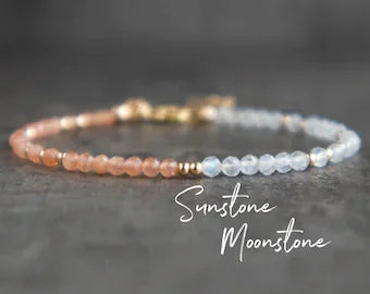 Crystal & Gemstone Anti-Anxiety Bracelet — Rose Quartz, Amethyst, Aventurine & Citrine Healing Beads