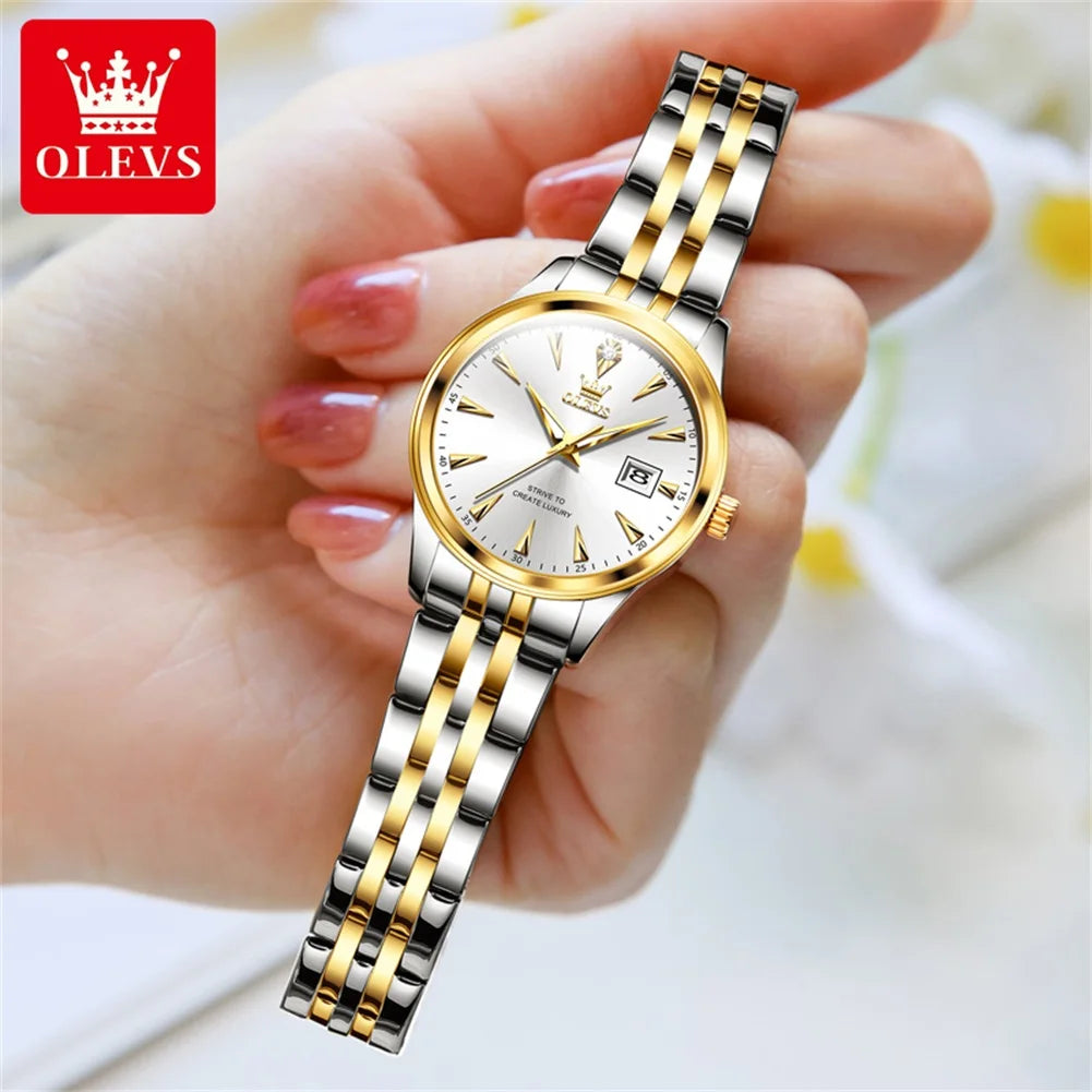 OLEVS 5598 Women's Fashion Watch — Luxury Brand Quartz Wristwatch — view 8 of watches