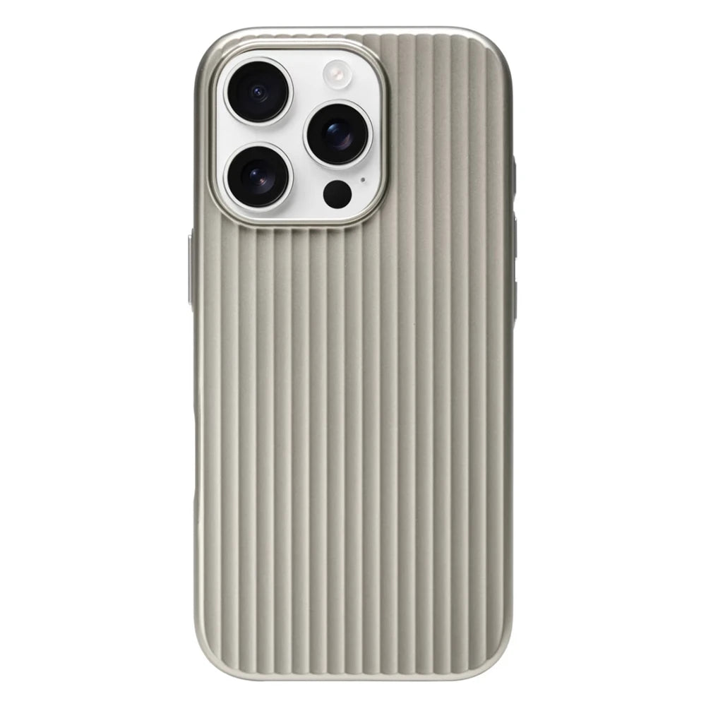 Luxury Stripes Metallic Armor Case for iPhone 13–17 Pro Max Shockproof — view 8 of phone cases