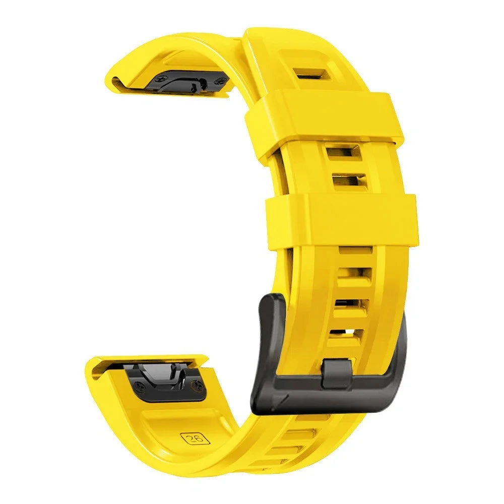 QuickFit Watch Band for Garmin Fenix 8/7/6/5/Epix Pro — 22/26mm Silicone Sport Strap — view 14 of watch straps