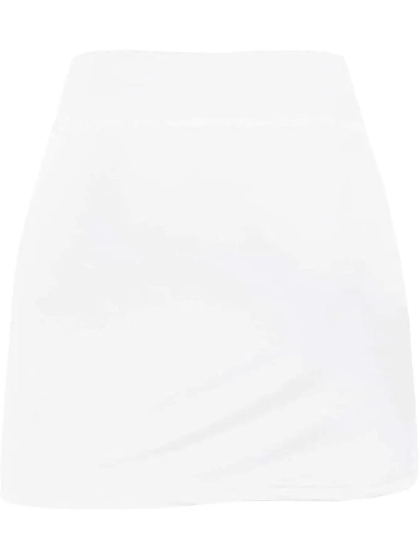 Pleated Tennis Skort 15-Inch — Mid-Length High-Waist with Golf Pockets — back view