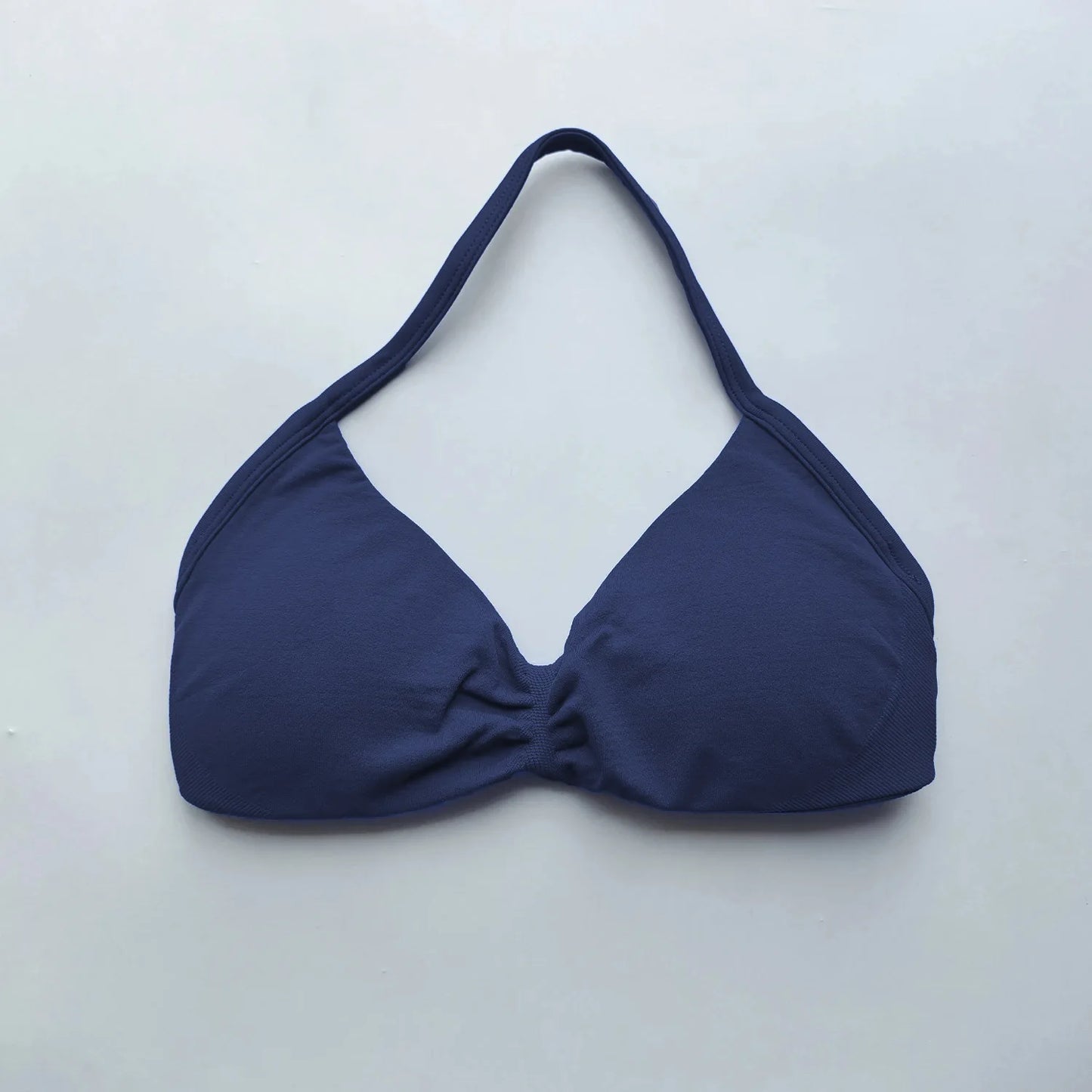 Women’s Lace-Up Sports Bra — Thin-Strap Camisole Seamless Push-Up Yoga Gym Top — view 6 of sports bras