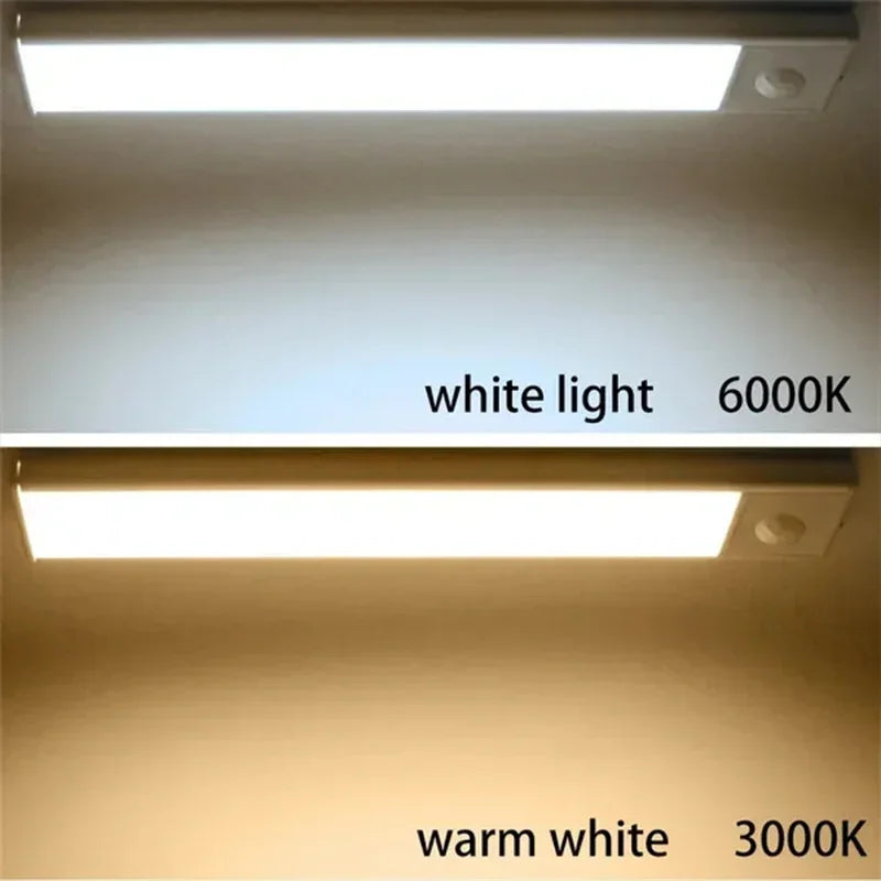 Under-Cabinet Kitchen Light &mdash; Motion Sensor USB Rechargeable Magnetic Strip for Wardrobe &amp; Cupboards — view 3 of led &amp; smart lighting
