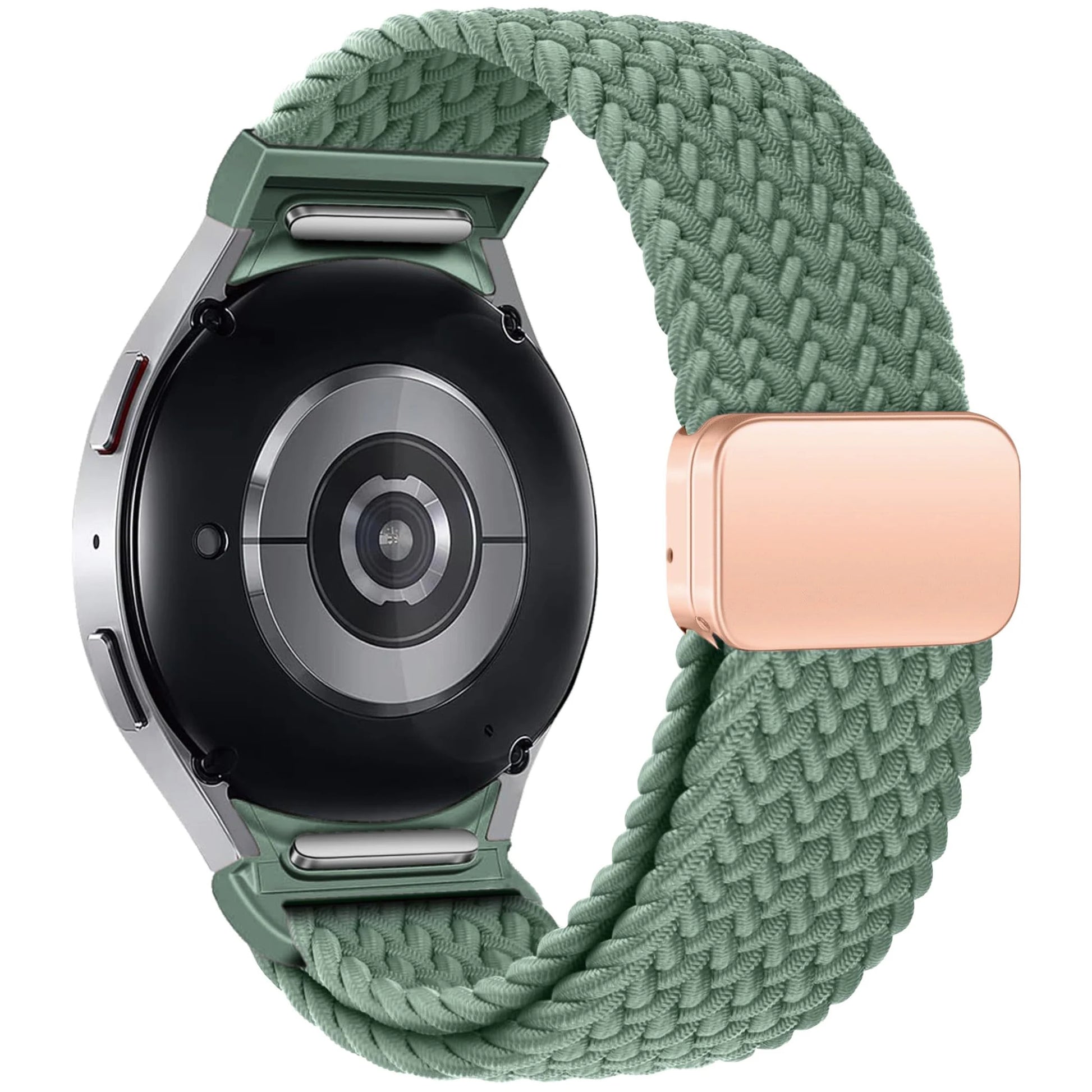 No-Gaps Braided Band for Samsung Galaxy Watch — 40/44/45/46/47mm Nylon Strap — view 8 of watch straps