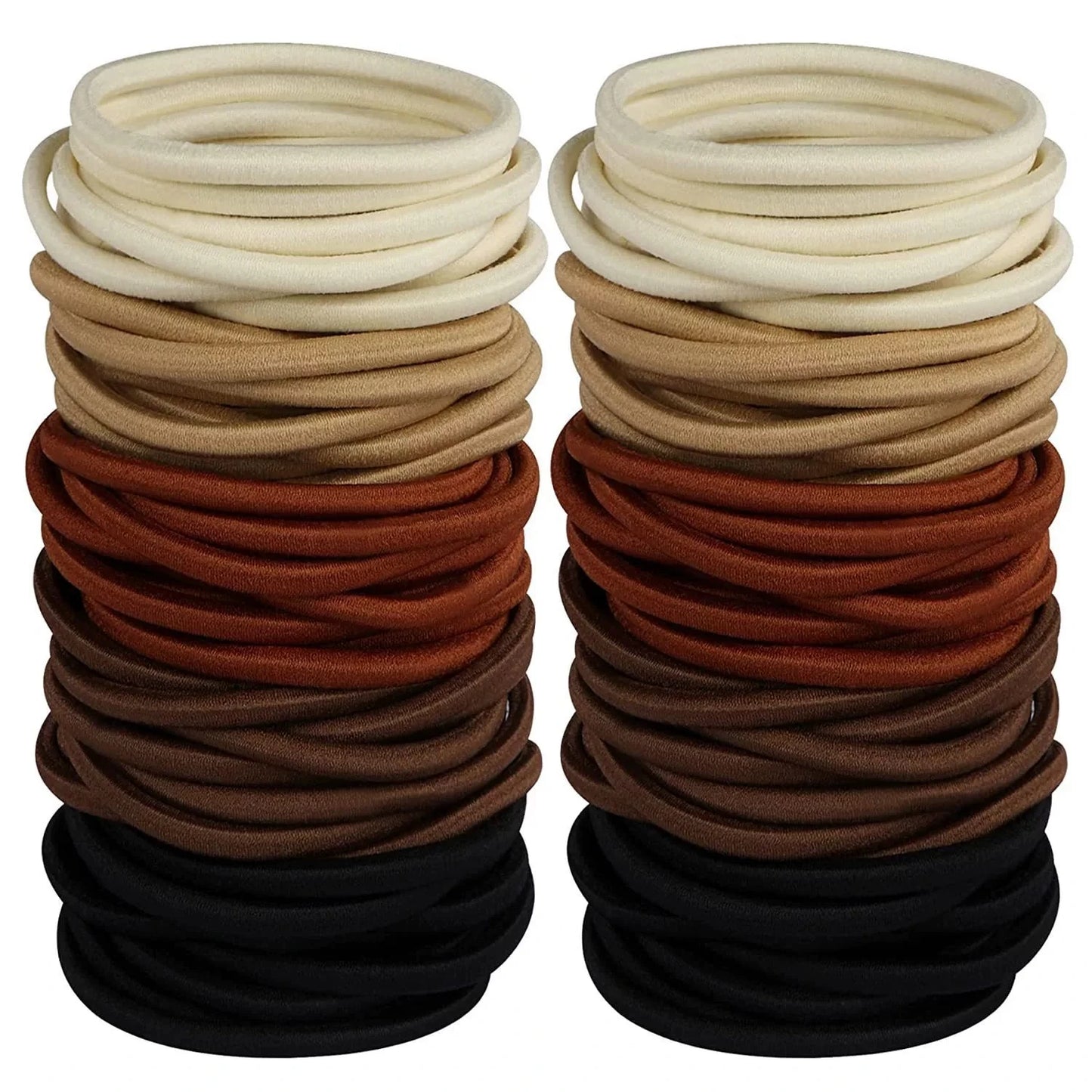 10/30/50pcs 4MM Black Ponytail Holder Elastic Hair Bands Scrunchies For Women Men Girl Lady Hairband Leagues Headband Accessory — view 8 of product