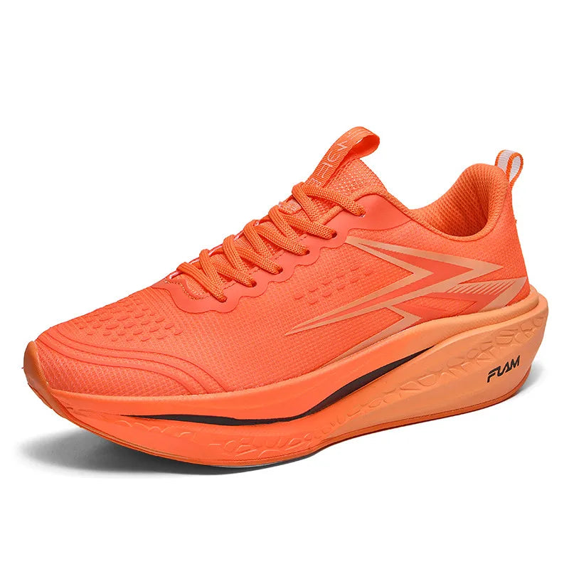 Carbon Board Running Sneakers — Marathon Lightweight Non-Skid Breathable Trainers — view 4 of sneakers