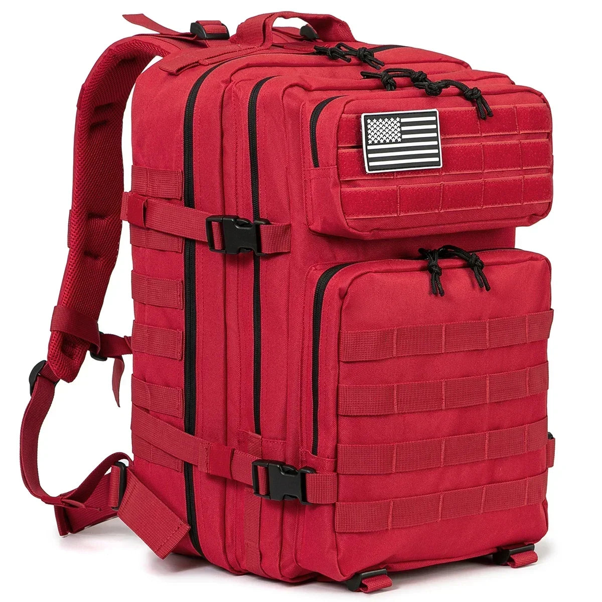 45L Tactical Military-Style Backpack — MOLLE Webbing for EDC & 3-Day Use — view 14 of outdoor sports
