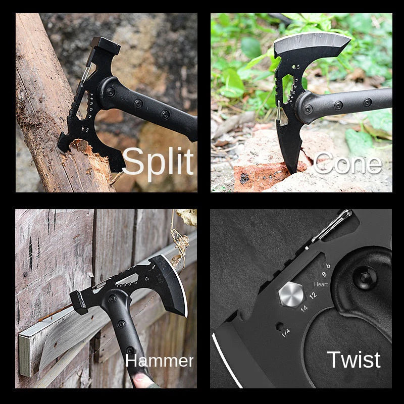 Devil's Assault Tactical Camping Axe — Multi-Function Survival Hatchet — view 4 of outdoor sports