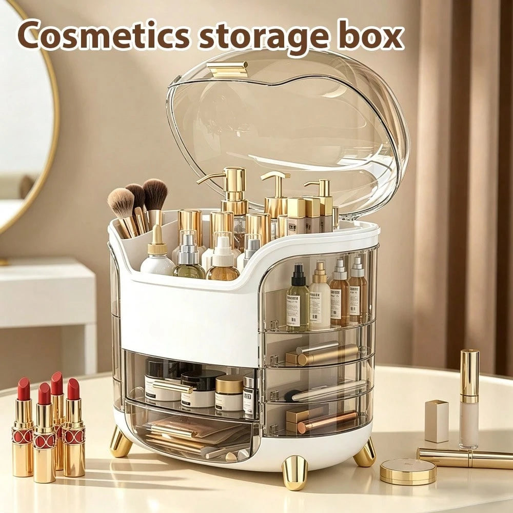 Large-Capacity Makeup & Skincare Storage Box with Drawers — product photo 5
