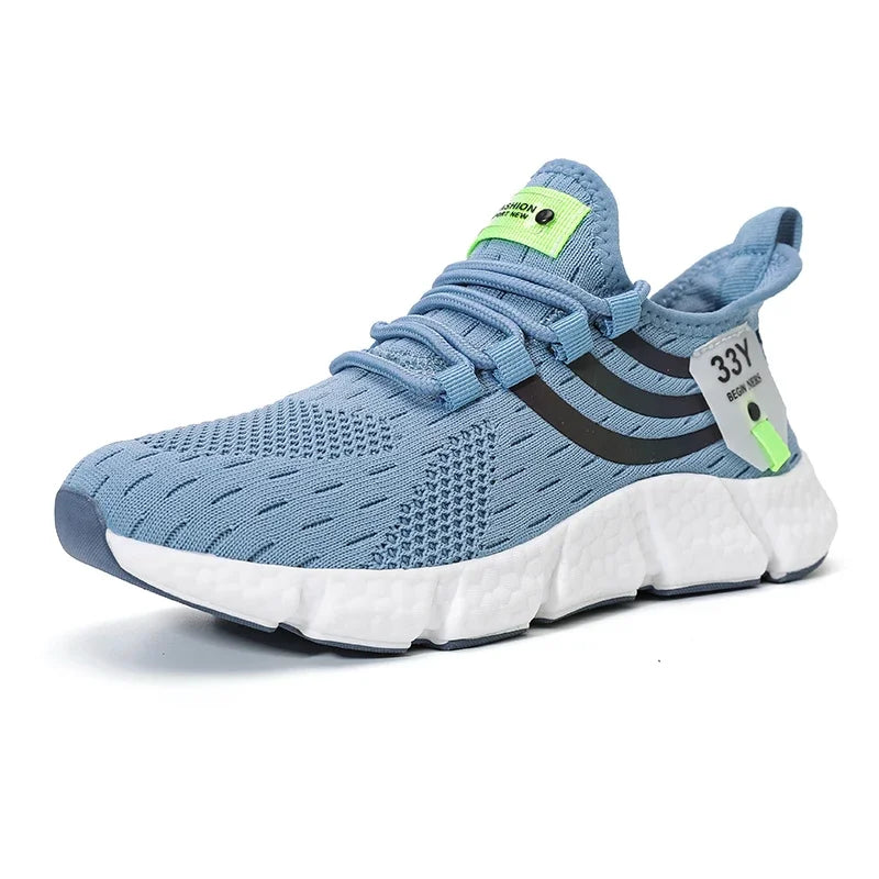 Men's Summer Mesh Sneakers — Breathable Lightweight Outdoor Casual Sport Shoes — view 10 of sneakers