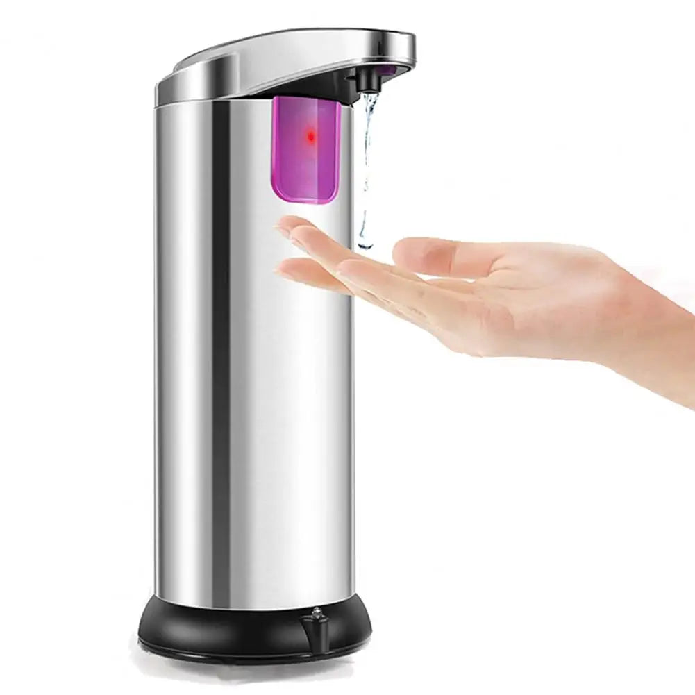 Automatic Soap Dispenser Touchless Stainless Steel Soap Dispenser with Sensor for Bathroom Kitchen Automatic Liquid for Home