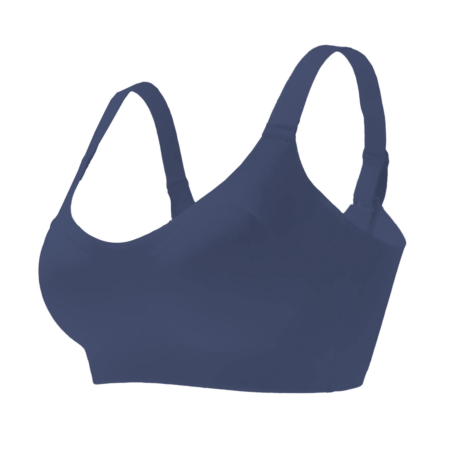 Seamless Wireless Push-Up Sports Bra &mdash; Soft Stretchy Everyday Bralette with Removable Padding — view 7 of sports bras