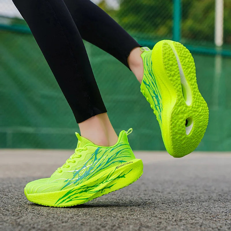 Men's Marathon Running Sneakers — Carbon Board Lightweight Performance Trainers — view 3 of sneakers