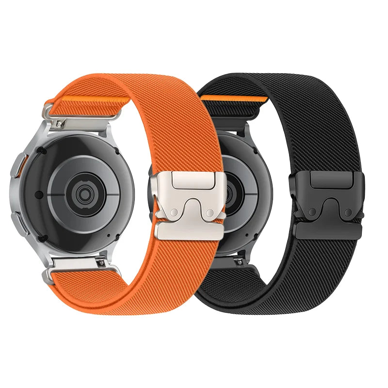 Parachute Straps 20mm 22mm for Samsung Galaxy & Huawei Watch — 1/2PC Nylon Sport Band — view 18 of watch straps