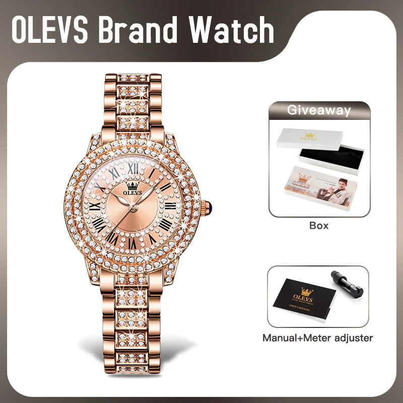 OLEVS 9943 Women's Luxury Watch — Original Fashion Quartz Wristwatch — view 2 of watches