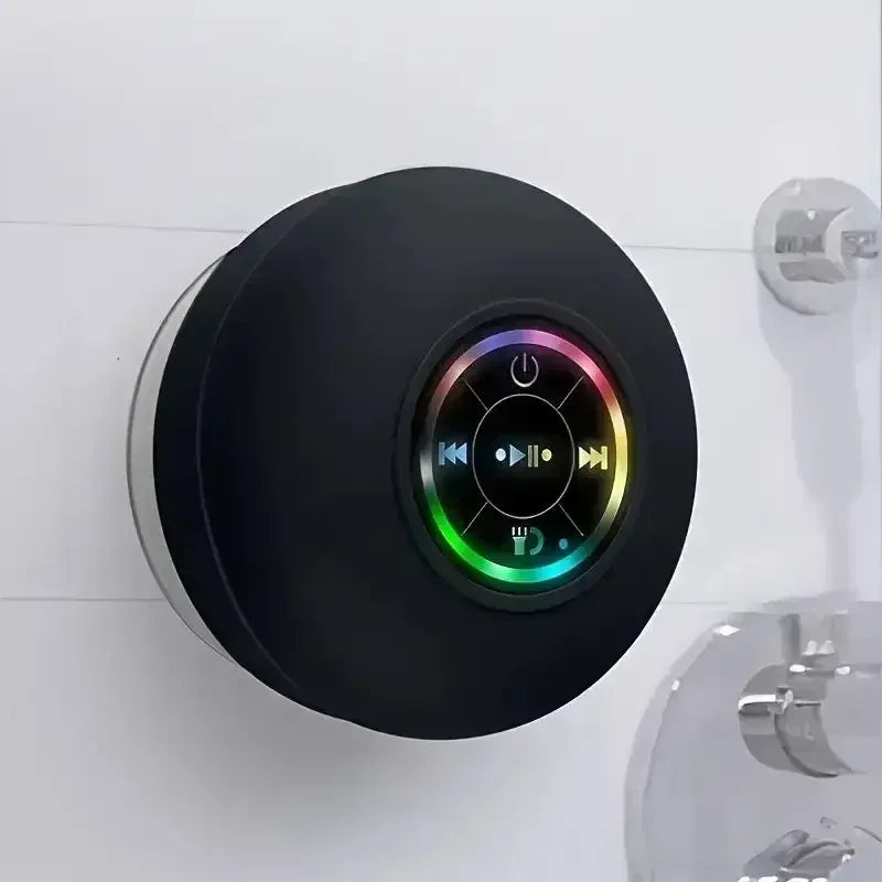 Portable Bluetooth Speaker — IPX4 Waterproof Wireless Speaker with LED Light — view 7 of audio