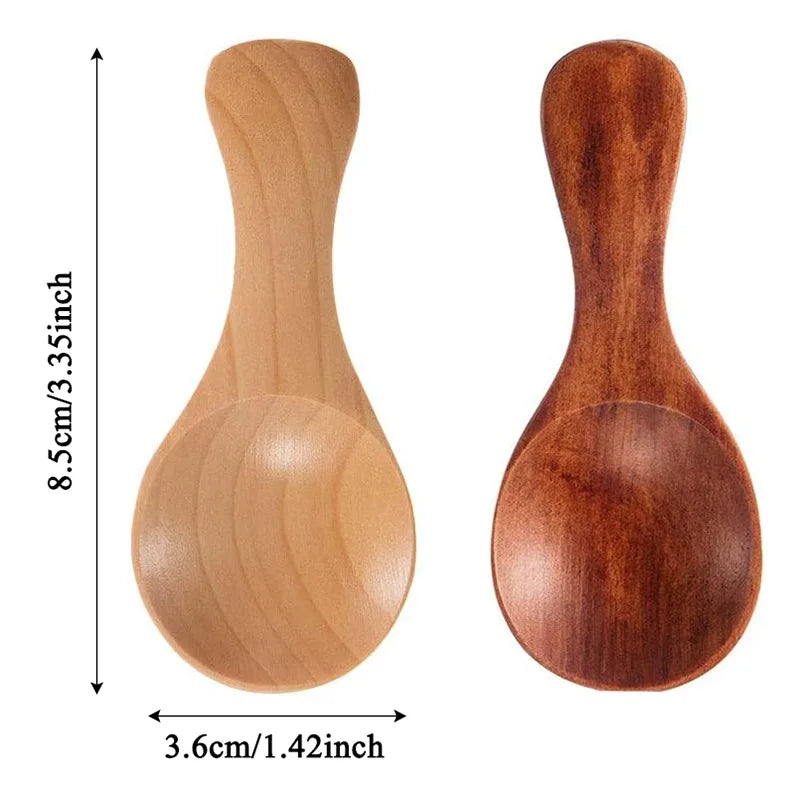 Mini Natural Wooden Spoons — Tea, Honey, Coffee & Spice Tasting Set (1-10 Pcs) — view 6 of dining & tableware
