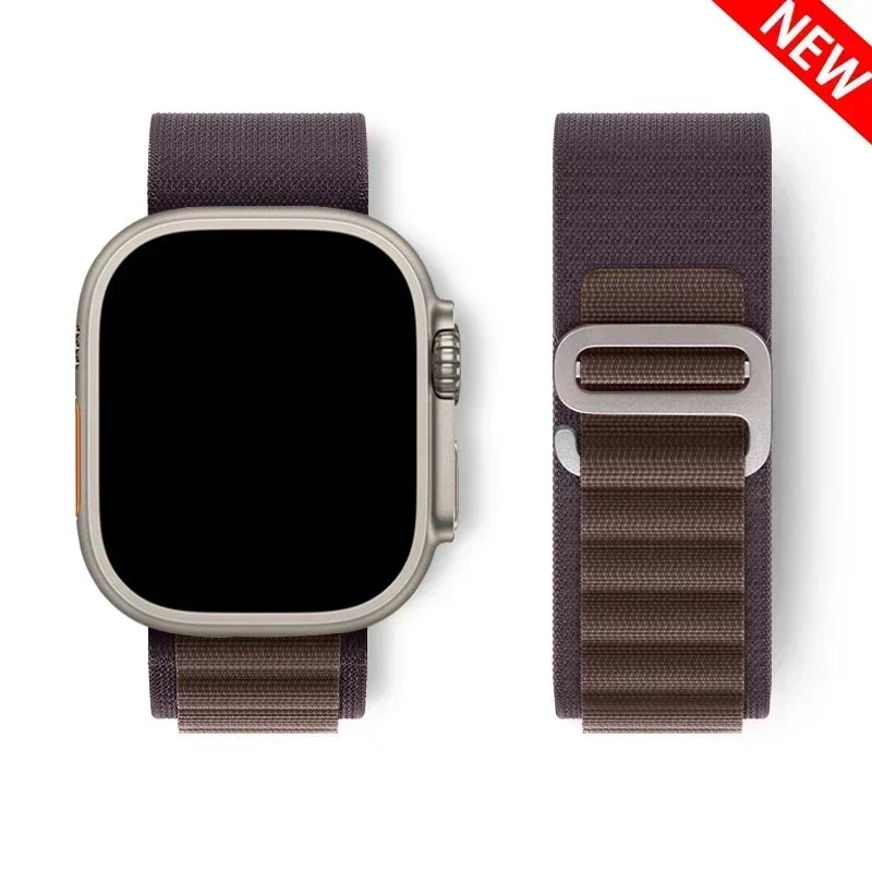 Alpine Loop Band for Apple Watch Ultra 2 — 42/44/45/46/49mm Durable Nylon Strap