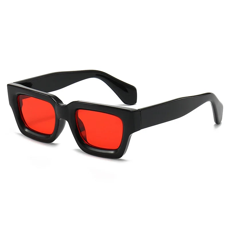 Classic Square Sunglasses Men Vintage — Designer Trend Luxury Driving Punk UV400 Shades — view 11 of sunglasses
