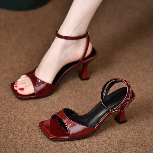Heels & Pumps — Round-Toe Stiletto Pumps for Daily Glam, Summer Spring Dress Heels — view 1 of heels & pumps