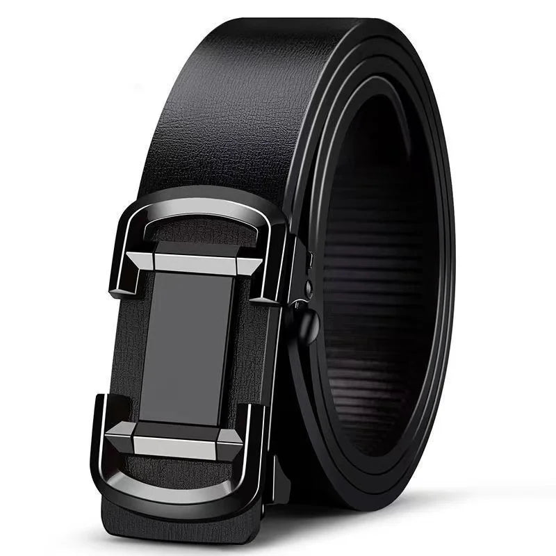 Belts Luxury-inspired Men's Genuine Leather Belt — Automatic Buckle Luxury — view 12 of belts