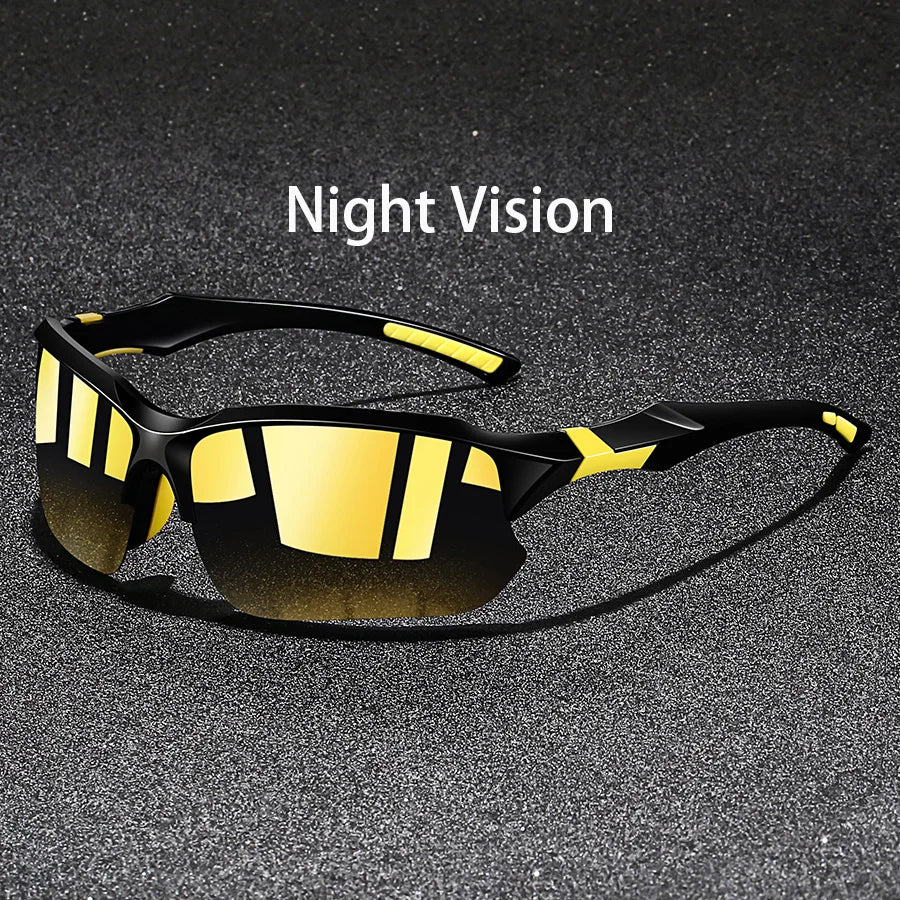 UV400 Sport Sunglasses — Unisex Wraparound Running & Hiking Eyewear — view 9 of sunglasses