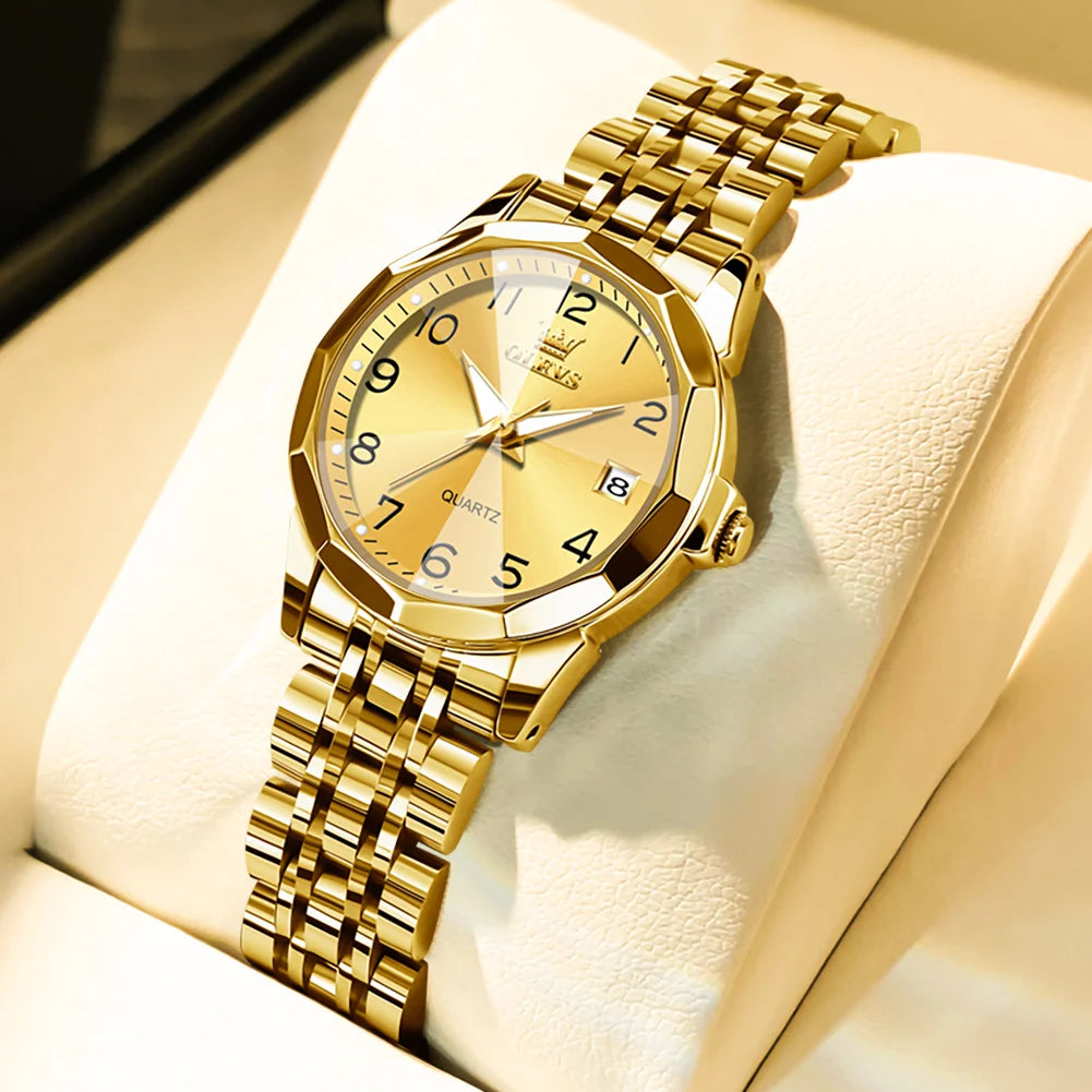OLEVS 9931 Women's Elegant Watch — Fashion Luxury Quartz Wristwatch — view 7 of watches
