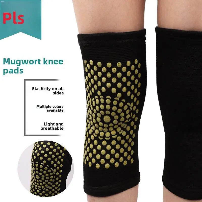 Mugwort Self-Heating Knee Brace — Herbal Warming Therapy for Stiff Joints — view 1 of braces & support