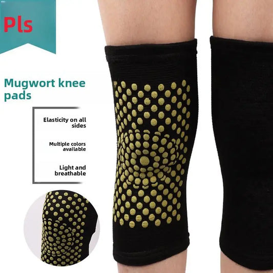 Mugwort Self-Heating Knee Brace — Herbal Warming Therapy for Stiff Joints — view 1 of braces & support