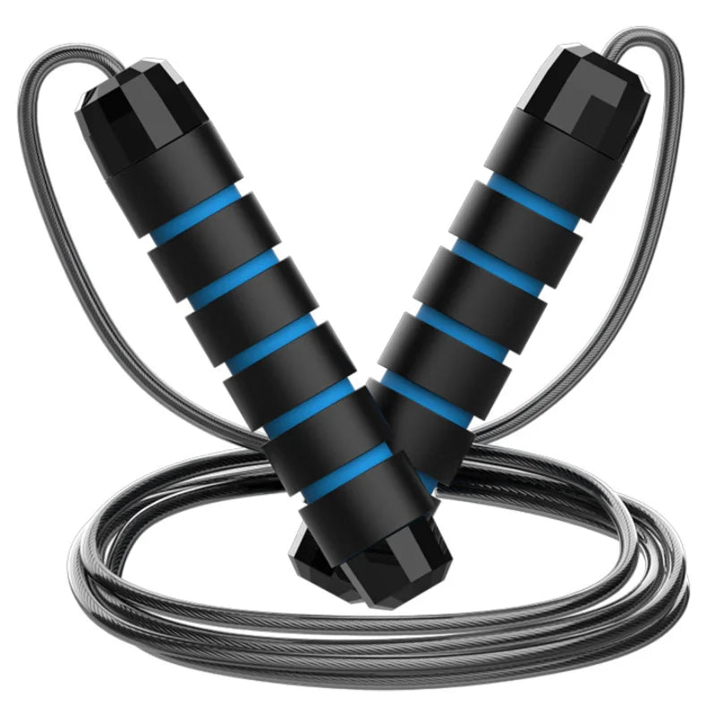 Jump Rope — Steel-Wire Adjustable Speed Rope, HIIT Boxing Skipping Workout — view 8 of sports & fitness