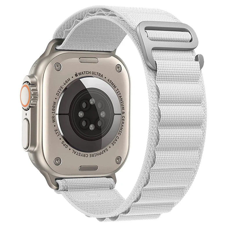 Alpine Loop Strap for Apple Watch Ultra — Nylon Hook Band 42/45/46/49mm — view 19 of watch straps