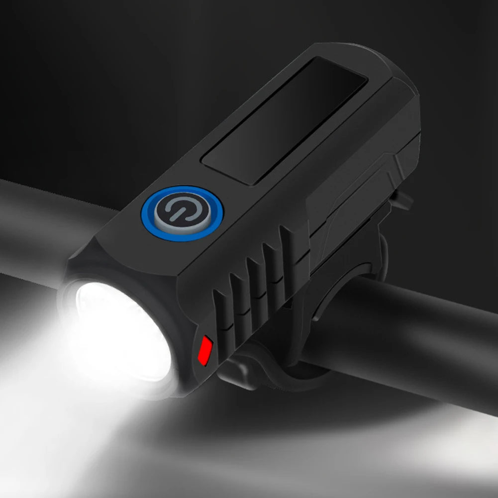LED Bicycle Headlight Long-Range — High-Brightness USB Bike Spotlight — view 2 of outdoor sports