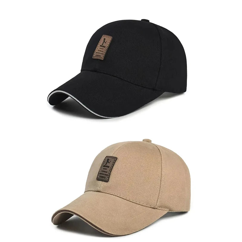 Four Seasons Baseball Cap Cotton — Year-Round Sun Protection Men's Sports Sun Hat Bestseller — view 6 of hats & caps