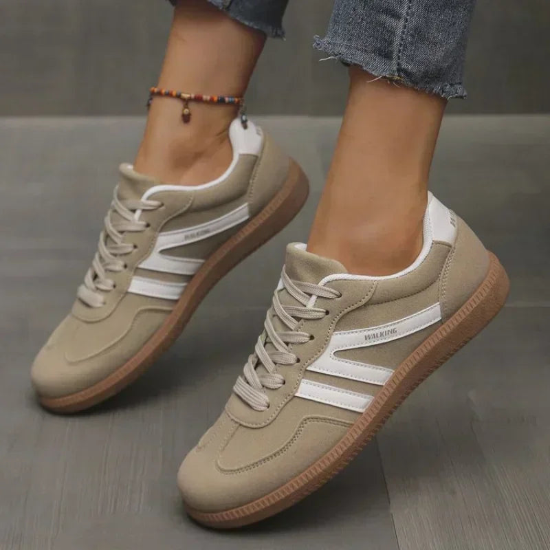 Women's Lightweight Slip-On Sneakers — Outdoor Walking Flat Loafer Comfort — view 5 of sneakers