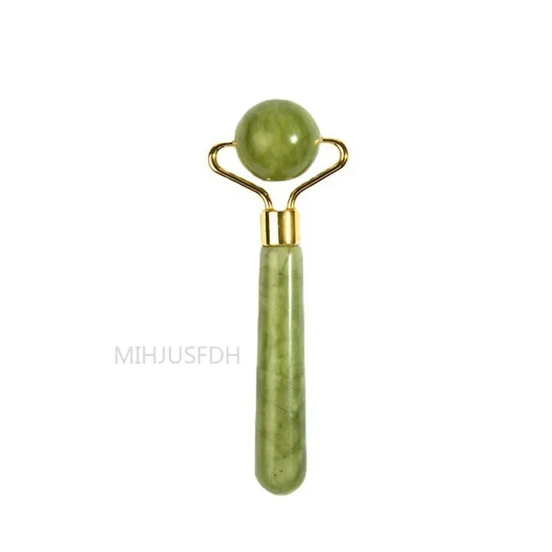 Natural Jade Roller — Facial & Body Massage Roller for Your Skincare Routine — view 7 of personal care