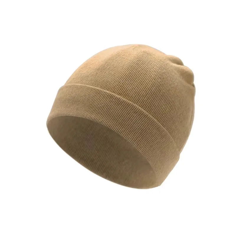 Newborn 100% Cotton Soft Bonnet Cap - Unisex Solid-Color Baby Beanie — view 14 of baby hats