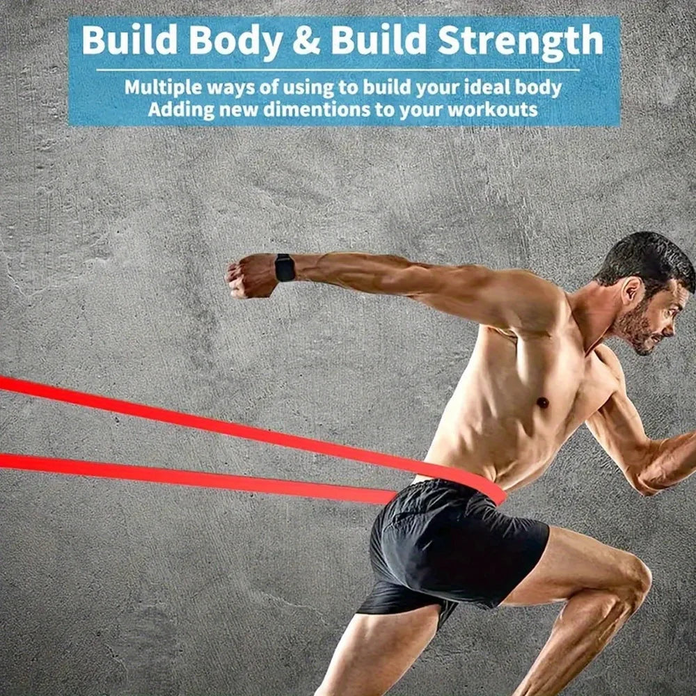 Resistance Bands — Stackable TPE Pro Strength Training Set — view 3 of sports & fitness