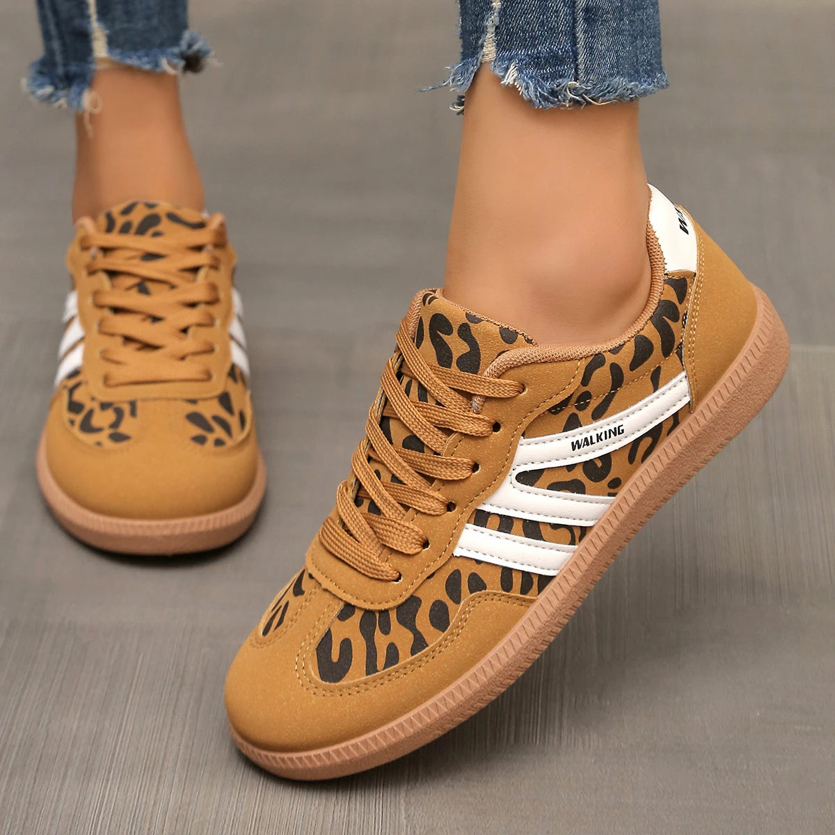 Women's Slip-On Sneakers — Luxury Flat Loafer Style Soft Lightweight Comfort — view 9 of sneakers